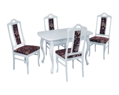 Набор мебели (Стол Александрия 4/1 (1шт) + стул Подмастерье 2 (4шт))