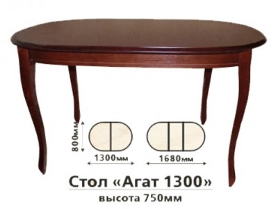 стол Агат-1300